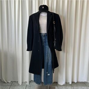 VTG 1990s Lauren Ralph Lauren Men’s 100% Worsted Wool Overcoat Size 44R.